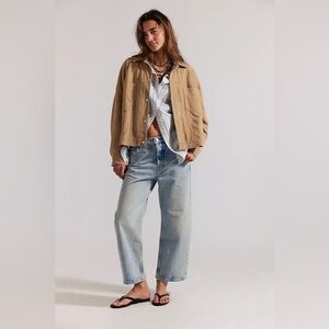 Free People We The Free Deep Trance Dropped Boyfriend Jeans
